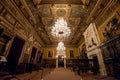 Inside architectural detail of Peles Castle from Romania, also known as Royal Palace Royalty Free Stock Photo