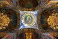 Inside Architecture of Church of the Savior on Blood in Saint Petersburg