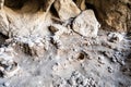 inside Areni - 1 cave excavations complex, Armenia Royalty Free Stock Photo