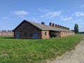 Exterior of barracks Auschwitz II, Krakow, Poland