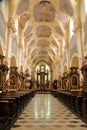 Inside of Basilica of the Assumption of the Virgin Mary