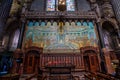 Inside the Basilica of Notre-Dame of Fourviere in Lyon, France, Europe Royalty Free Stock Photo