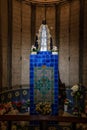 Inside the Basilica of Notre-Dame of Fourviere in Lyon, France, Europe Royalty Free Stock Photo