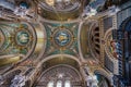 Inside the Basilica of Notre-Dame of Fourviere in Lyon, France, Europe Royalty Free Stock Photo