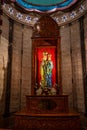 Inside the Basilica of Notre-Dame of Fourviere in Lyon, France, Europe Royalty Free Stock Photo