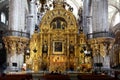 Inside the Basilica of Our Lady of Guadalupe, Mexico City Royalty Free Stock Photo