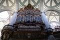 Inside the Basilica of Our Lady of Guadalupe, Mexico City Royalty Free Stock Photo