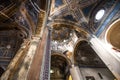 The inside of Basilica S. Sebastian, Biella , Italy Royalty Free Stock Photo