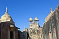 Inside beautiful Amber Fort Royalty Free Stock Photo