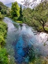 Inside the beautiful canyon Of Acherontas River