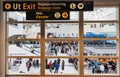 Inside Bergen airport main lobby, Norway