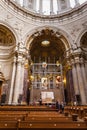 Inside of Berlin cathedral Berliner Dom