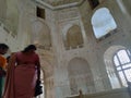 Inside of bibi ka maqbara the grave