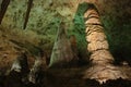 inside big room chamber of Carlsbad Caverns National Park Royalty Free Stock Photo