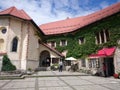 Inside Bled Castle