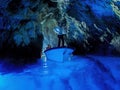 Inside Blue cave, Vis and Bisevo island - Croatia