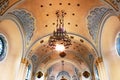 Inside of the blue church in Bratislava, Slovakia, Europe