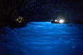 Blue Grotta, a cave with blue water on Capri