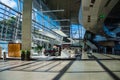 Inside of BMW Welt Royalty Free Stock Photo