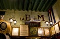 Inside the Bodeguita del Medio, Havana, Cuba Royalty Free Stock Photo