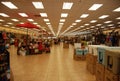 Inside of a Buc-ee& x27;s store in Texas, USA