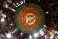 Inside of Buzludzha communist monument Royalty Free Stock Photo