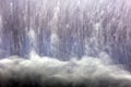 Abstract View from Inside a Car Being Washed - Water, Soap, etc. on the Windshield