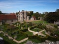 Inside Carisbrooke Castle Newport Isle of Wight England UK