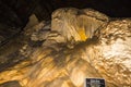 Inside Carlsbad Caverns Cave System, USA Royalty Free Stock Photo