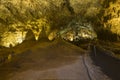 Inside Carlsbad Caverns Cave System, USA Royalty Free Stock Photo