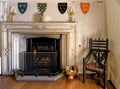 Inside Castle of St Michael Mount - Cornwall, England Royalty Free Stock Photo