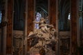 Inside of the cathedral of Chartres - France