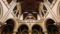 Inside Cathedral of Saint Mary of the Assumption with wooden decorated