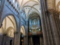 Inside the cathedral Saint Pierre in Geneve, Switzerland