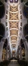 Inside the Cathedral of San Maritino in Lucca, Italy Royalty Free Stock Photo