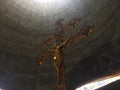 Inside Cathedrale du Sacre-Coeur d`Alger Cathedral of the Sacred Heart Royalty Free Stock Photo