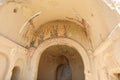Inside of a Cave Church, Cappadocia, Turkey Royalty Free Stock Photo