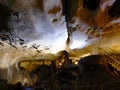 Inside caves