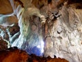 Inside caves