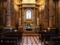 Inside chapel in Duomo Cathedral in Bergamo