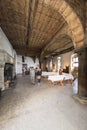 Inside the Chillon Castle, Switzerland