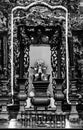 Inside a Chinese temple, Ninh Kieu Pier, Cantho, Mekong Delta Royalty Free Stock Photo