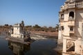Inside the Chittorgarh fort aera Royalty Free Stock Photo