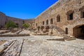 Inside the Chlemoutsi fortress in Ilia, Peloponnese