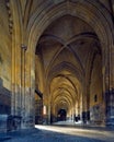 Inside a church