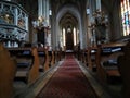 Inside Church Eggenburg Royalty Free Stock Photo