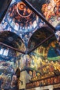 Inside the Church of Holy Mother of God Peribleptos Royalty Free Stock Photo