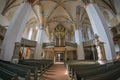 Inside of a church. Royalty Free Stock Photo