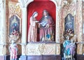 Inside Church of Nuestra Senora de las Angustias in Ayamonte in Spain