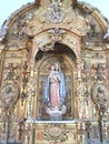 Inside Church of Nuestra Senora de las Angustias in Ayamonte in Spain